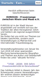 Mobile Screenshot of euregia-frauenwege.net